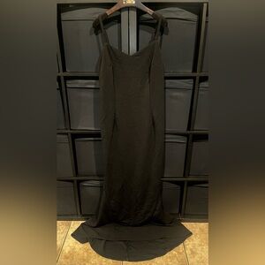 Pinup Couture X Traci Lords PUG Black Maxi Dress Size XL NWT